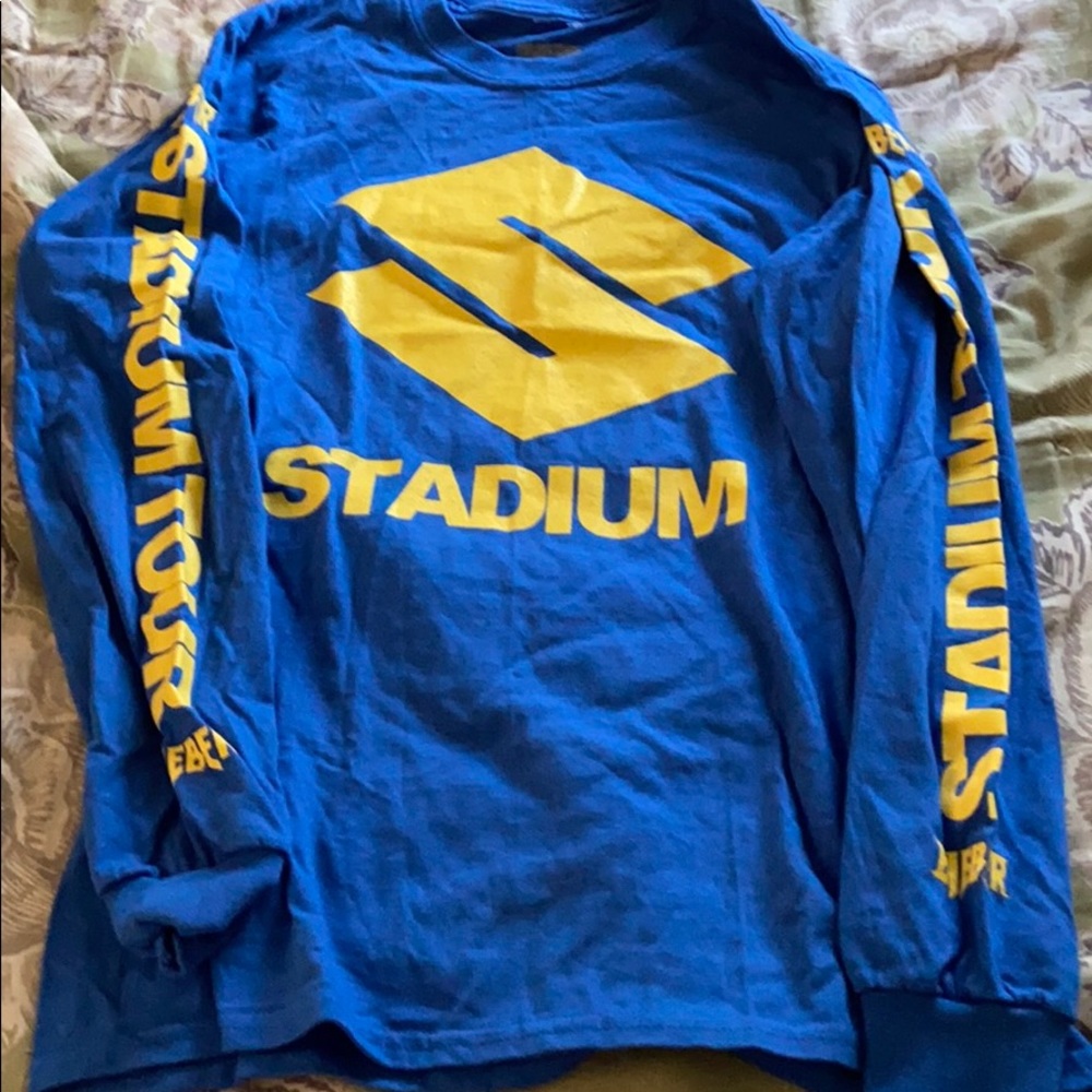 Justin Bieber Stadium Tour Long Sleeve Used